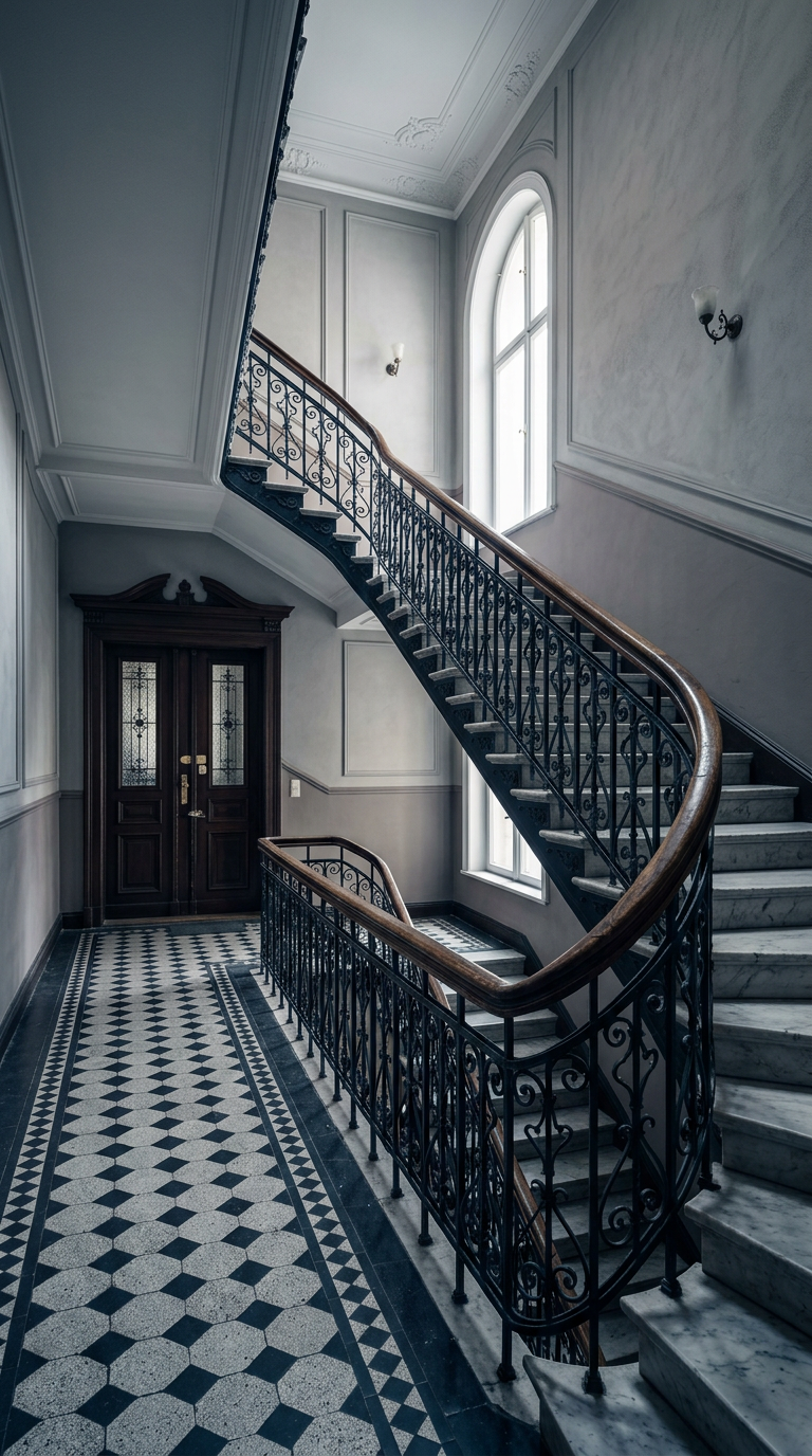 Stairwell of a Berlin Gründerzeit apartment building